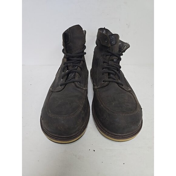 KEEN MENS SAN JOSE 6" WP ALUMINUM TOE Work Boots CASCADE BROWN/BLACK Size 10.5D - Picture 6 of 7